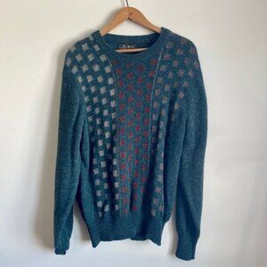 Vintage Wolsey  Wool Grandpa Sweater